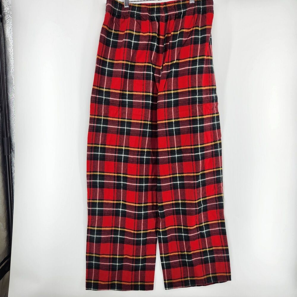 NWT SKIMS‎ Medium Brick Red Holiday Plaid Flannel Pajama Set NWT - Picture 14 of 16